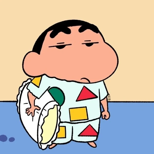 Avatar đôi Cu Shin cậu bé bút chì thể hiện sự hài hước và thú vị