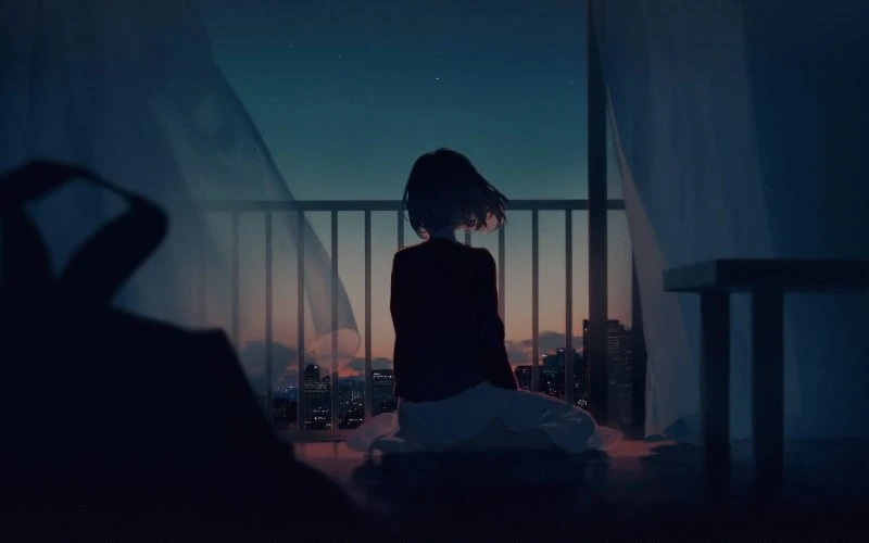 Cô đơn avatar ảnh buồn thể hiện nét sâu lắng và tâm trạng nhẹ nhàng