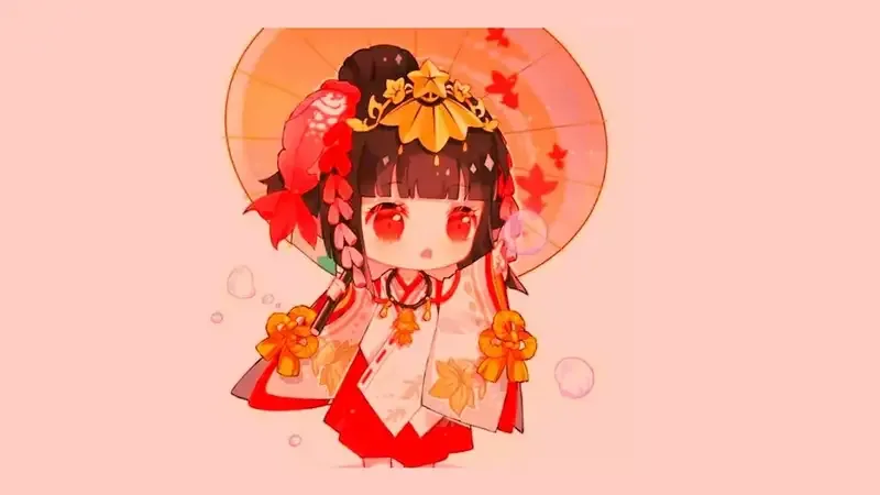Đổi mới không khí Tết với avatar Tết anime đẹp lung linh