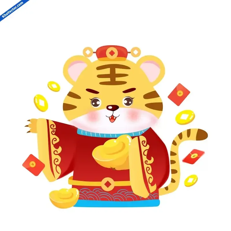 Tạo điểm nhấn cá nhân bằng avatar Tết con hổ cực chất