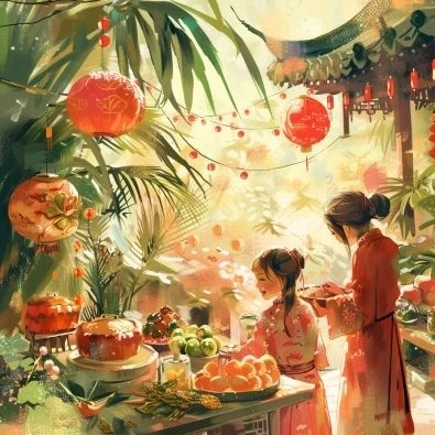Avatar cute tết mang không khí vui tươi cho dịp lễ năm nay