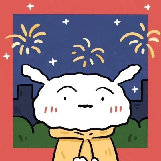 Avatar năm mới cute đáng yêu, thể hiện sự hân hoan đón xuân