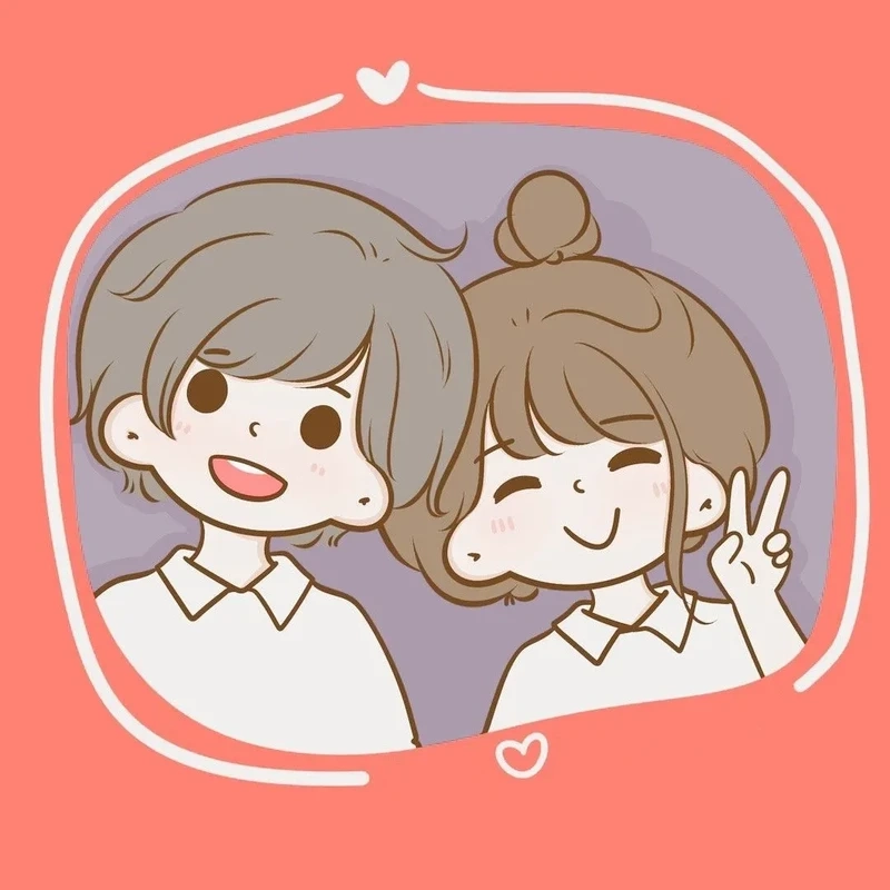 Nền tình yêu cute làm nổi bật không gian ngọt ngào và ấm áp