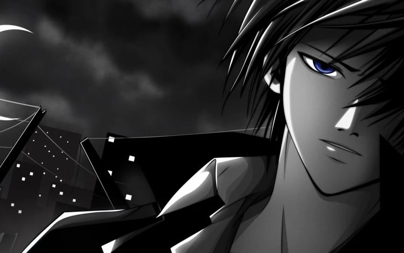 Avatar anime nữ đen trắng độc đáo dành cho bạn