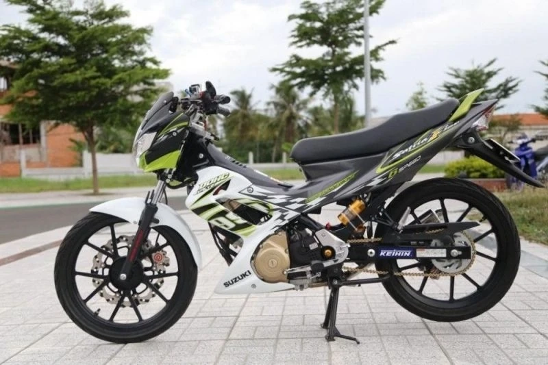 Sirius đỏ đen độ kiểng mang nét phá cách và đậm chất riêng