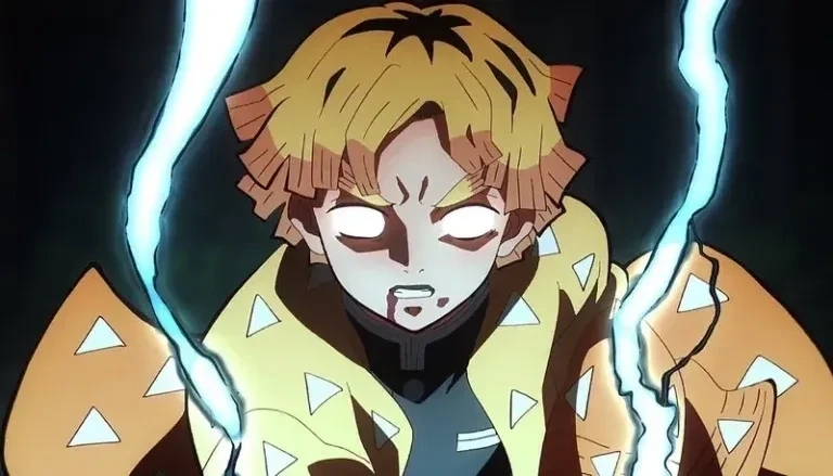 Hình nền điện thoại Kimetsu Yaiba Zenitsu mang phong cách sáng tạo