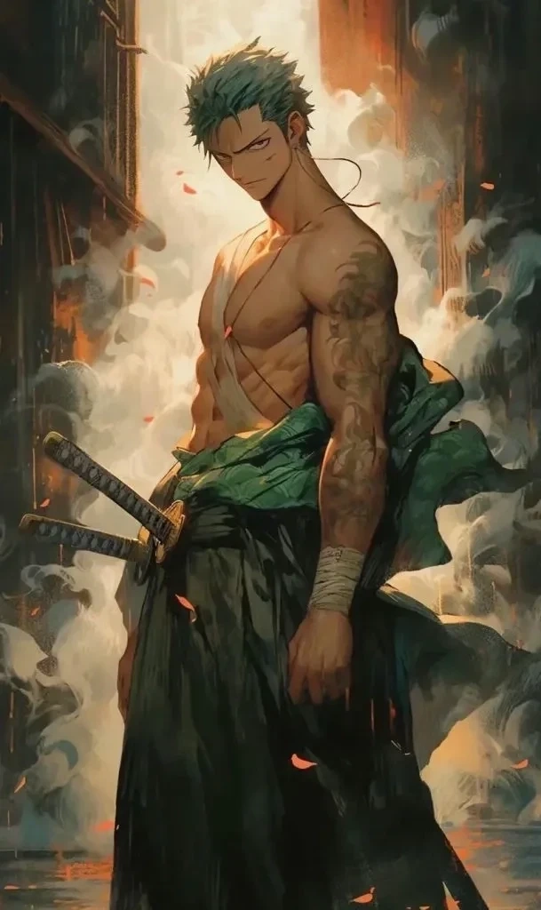 Hình nền zoro đẹp, làm nền màn hình đầy phong cách và mạnh mẽ