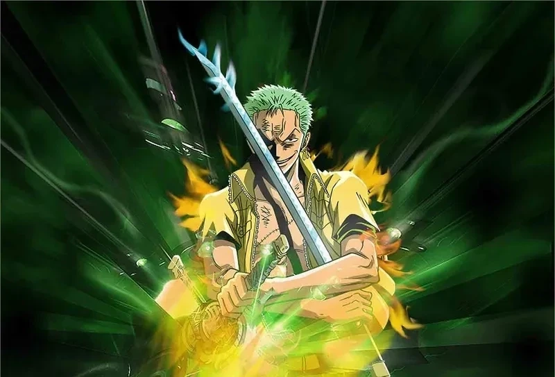 Ảnh nền zoro sắc nét, mạnh mẽ và cuốn hút với thiết kế đẹp mắt