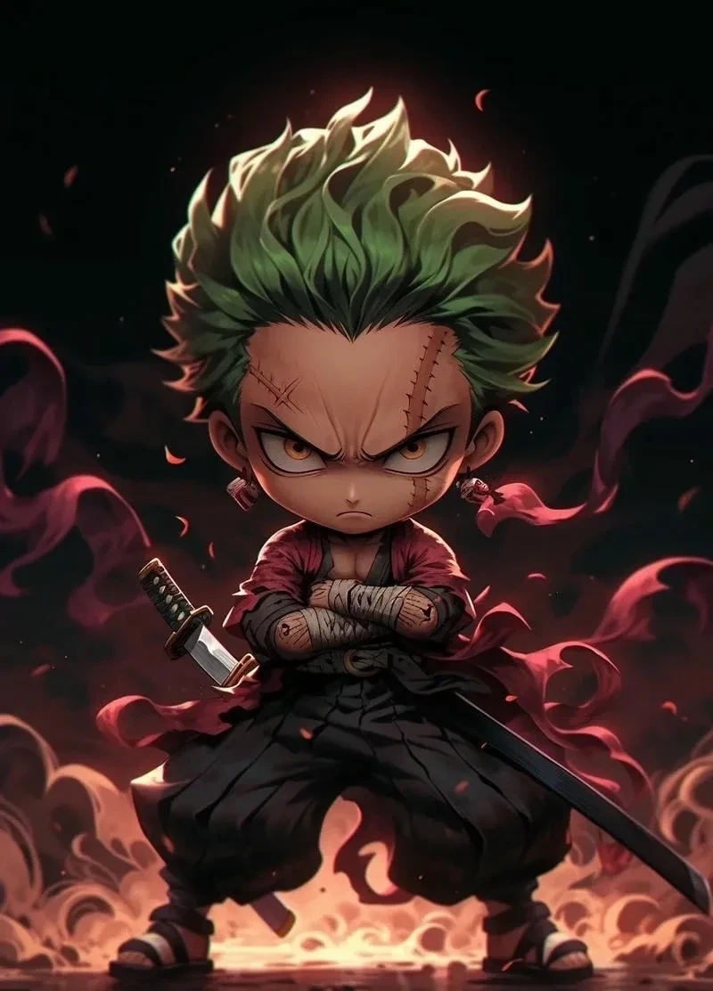 Hình nền roronoa zoro đẹp mắt, thể hiện phong cách độc đáo