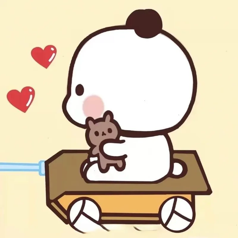Thể hiện tình bạn ba người với avatar đôi 3 người cực kỳ dễ thương.