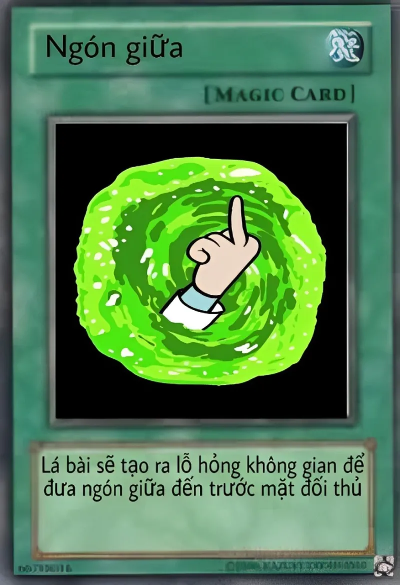 Bộ sưu tập lá bài ảnh meme mới lạ, đầy sáng tạo