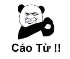 Meme gấu trúc cáo từ với độ dễ thương ngộ nghĩnh khiến mọi người thích thú
