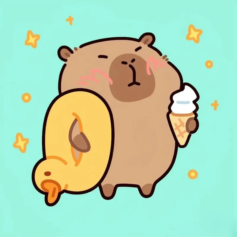 Capybara meme với những giai điệu vui nhộn, hãy thử ngay!
