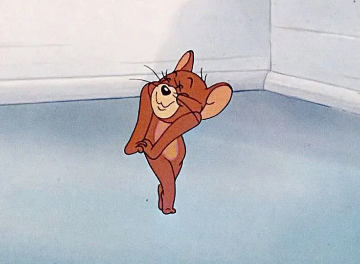 Chuột jerry meme tết mang lại không khí vui vẻ và hài hước dịp năm mới.