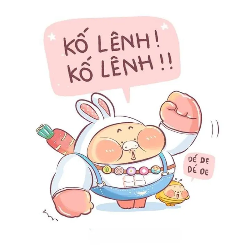 Meme này phản ánh sự giấu giếm cảm xúc với một chút hài hước.