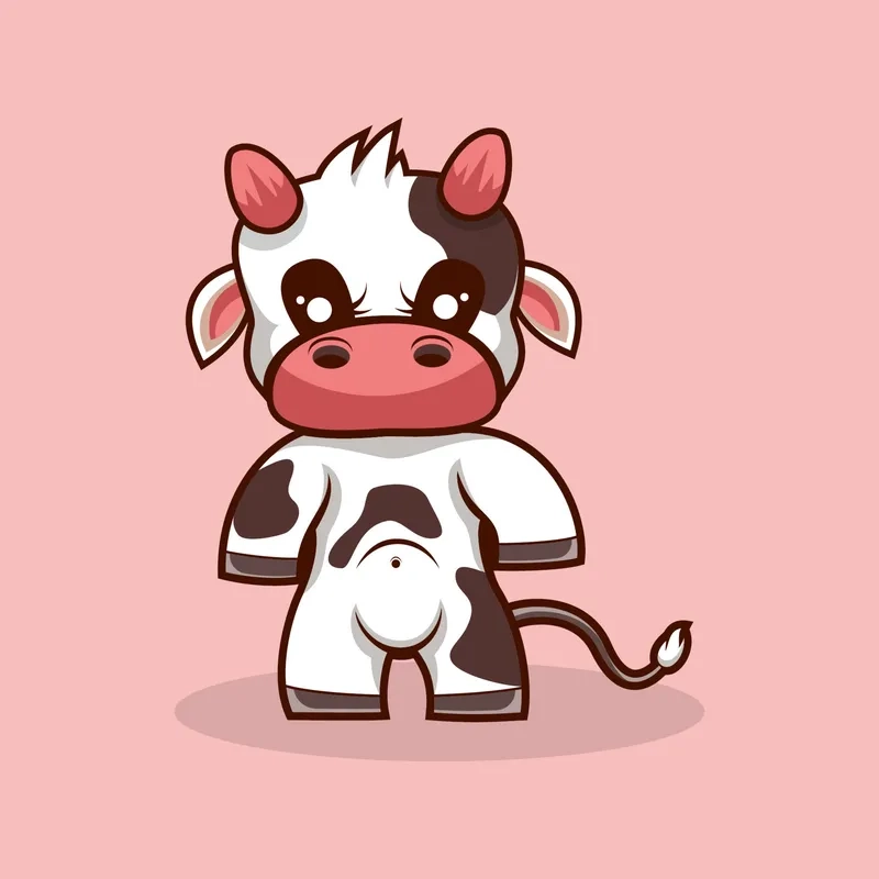 Chỉ với 4 con bò, meme này vẫn khiến bạn phải bật cười vì những hành động ngộ nghĩnh.