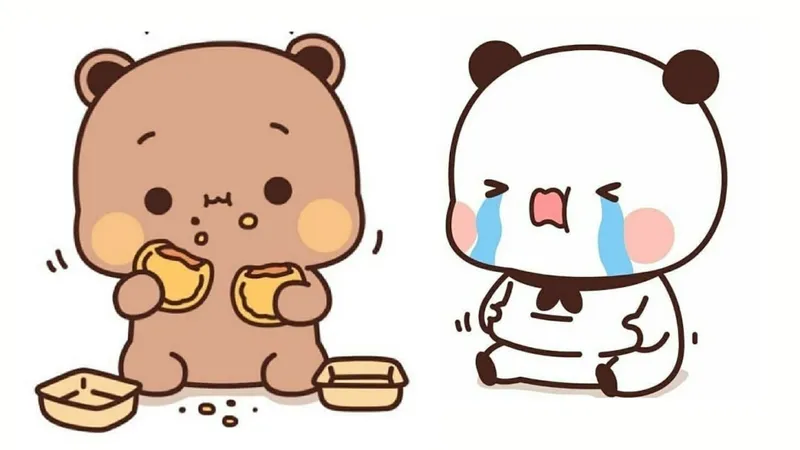 Crying cats meme khiến người xem vừa buồn cười vừa thương cảm.
