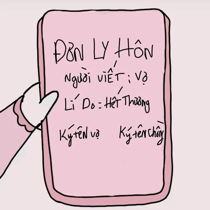 Meme giấy kết hôn châm biếm nhẹ nhàng nhưng không kém phần thú vị.