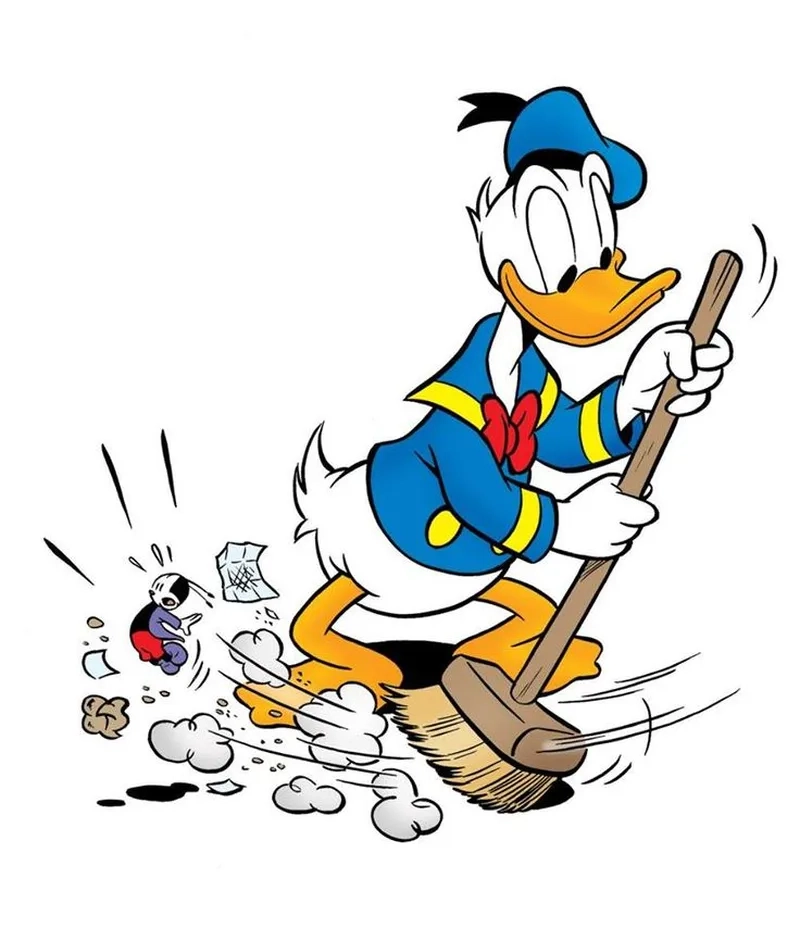 Cặp đôi sóc và vịt Donald tạo ra những khoảnh khắc đáng yêu trong các meme, làm sáng bừng không khí.