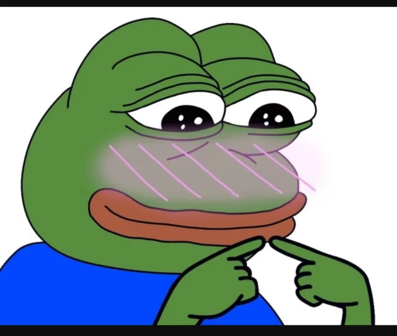Nụ cười nhếch mép đầy chất troll, không thể thiếu trong bộ sưu tập meme ếch