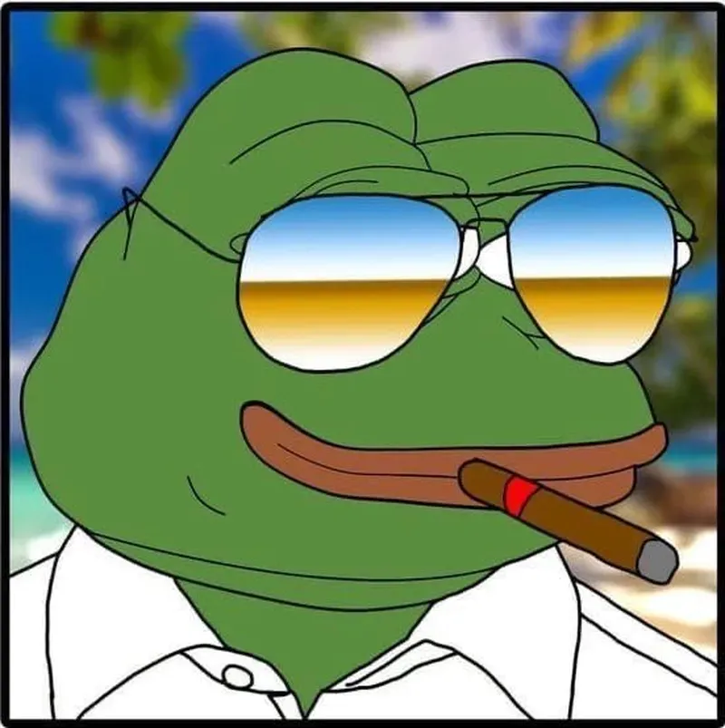 Meme ếch Kermit kinh điển, mang phong cách hài hước đặc trưng.