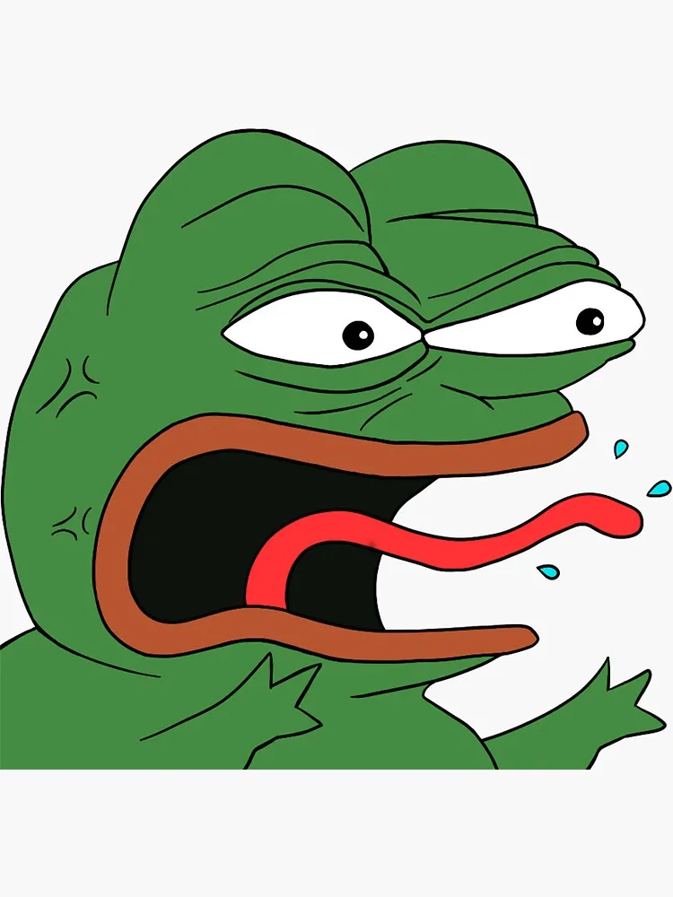 Mèo nhếch lông mày phối hợp cùng ếch xanh, combo meme cực chất