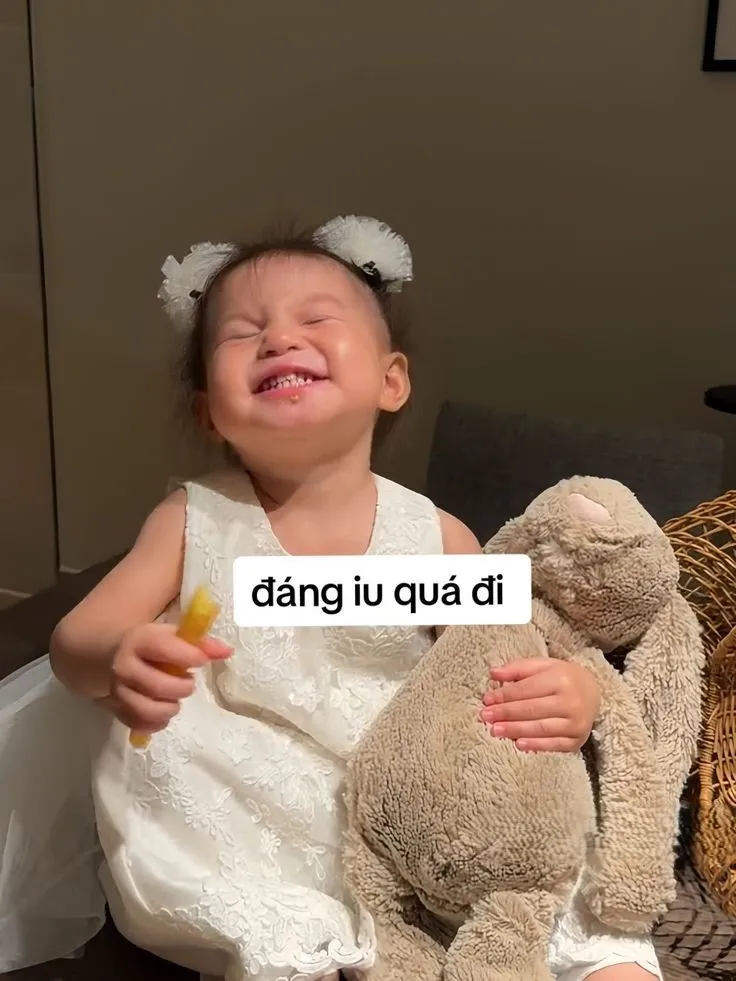 Hình meme em bé là lựa chọn hoàn hảo để lan tỏa tiếng cười.