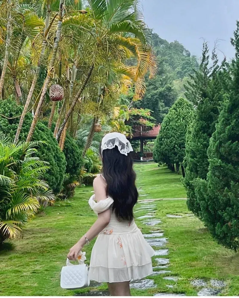 gái xinh chụp hình