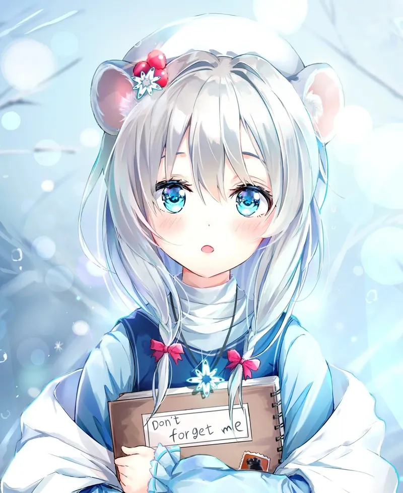 Cô gái buồn anime làm nổi bật cảm xúc nhẹ nhàng và cuốn hút
