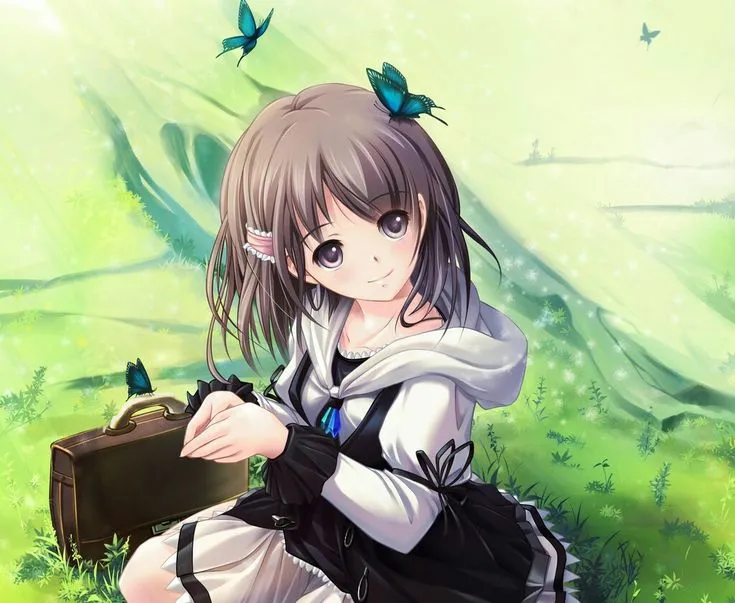 Hình ảnh cô gái buồn đẹp anime với nét đẹp cuốn hút và dịu dàng