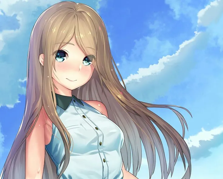 Ảnh anime con gái buồn thể hiện sự sâu sắc và nét đẹp tự nhiên