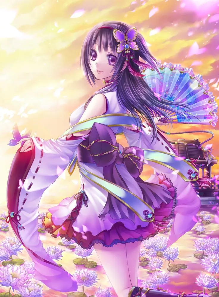 Ảnh cô gái buồn anime làm nổi bật cảm xúc nhẹ nhàng và tinh tế