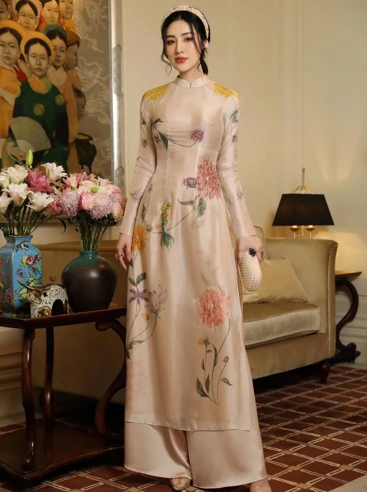 Gái xinh dài dịu dàng, tỏa sáng với nét đẹp dịu dàng và cuốn hút