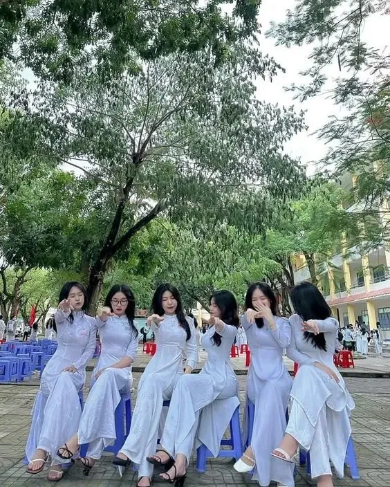 áo dài trắng siêu mỏng