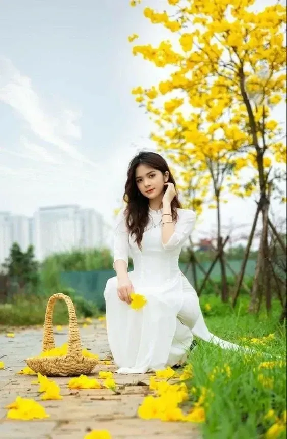 áo dài trắng đẹp
