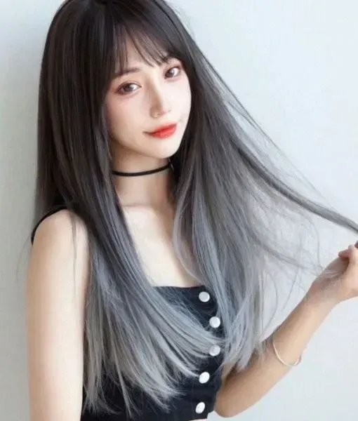 hình gái xinh tóc dài