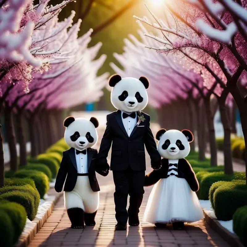 Biểu cảm ngộ nghĩnh từ meme gấu trúc xin lỗi, cười không nhịn được.