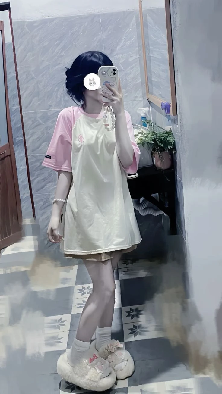 Gái xinh che mặt ảnh avatar đẹp cho con gái thật ấn tượng