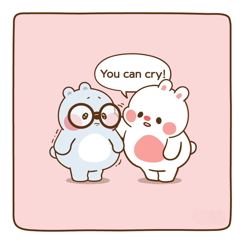 Meme hoạt hình đáng yêu đầy màu sắc, thích hợp cho mọi độ tuổi.