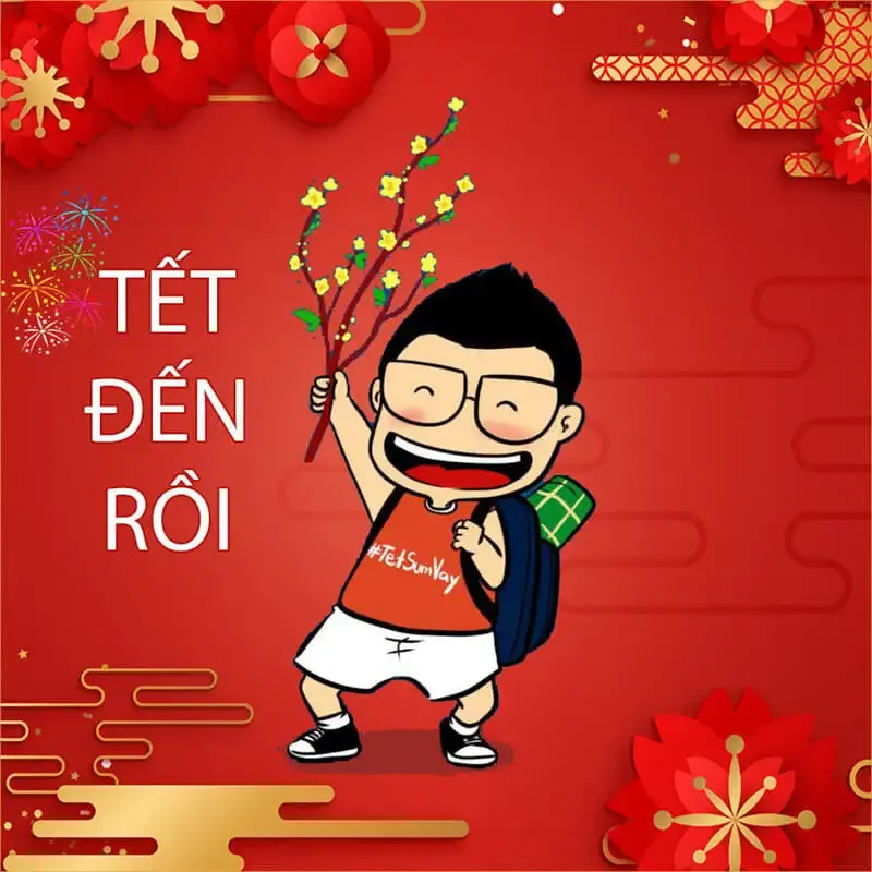 Trang trí trang cá nhân với avatar Tết nổi bật và ý nghĩa