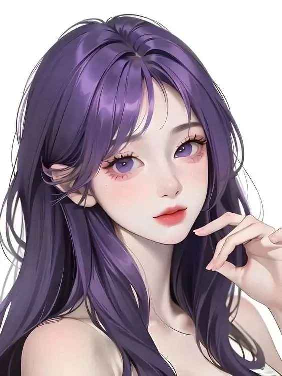 Avatar gái xinh anime với nét đẹp tự nhiên và cuốn hút