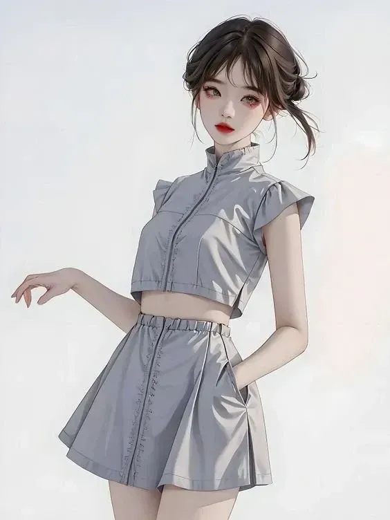 Gái xinh anime to tròn với vẻ đẹp đáng yêu và ngọt ngào