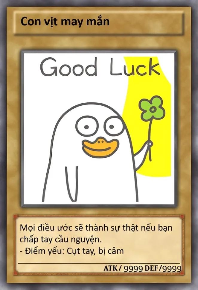 Tuyển tập bài yugioh chế meme anh bê quan tài đang gây sốt cộng đồng mạng