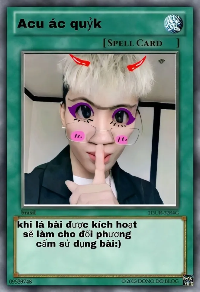 Tự do sáng tạo với chế lá bài meme, tạo ra những sản phẩm độc quyền của bạn
