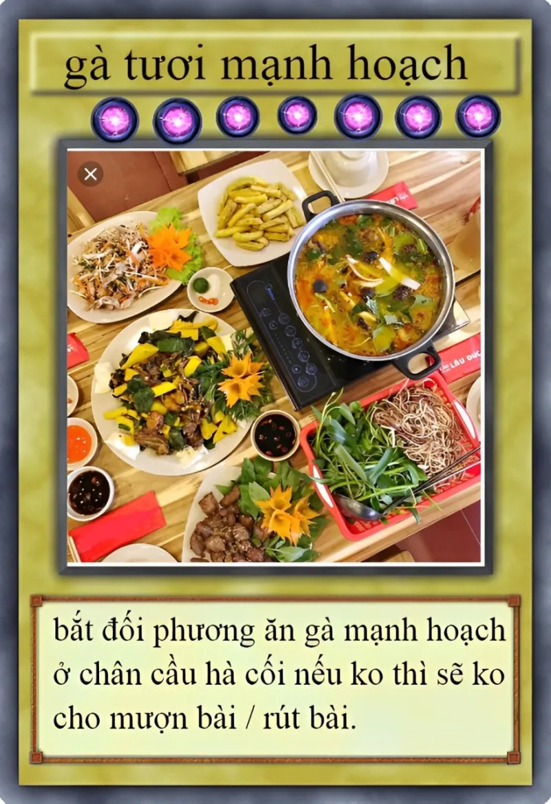 Lá bài yugioh chế bựa khiến fan mê mẩn vì độ sáng tạo hài hước