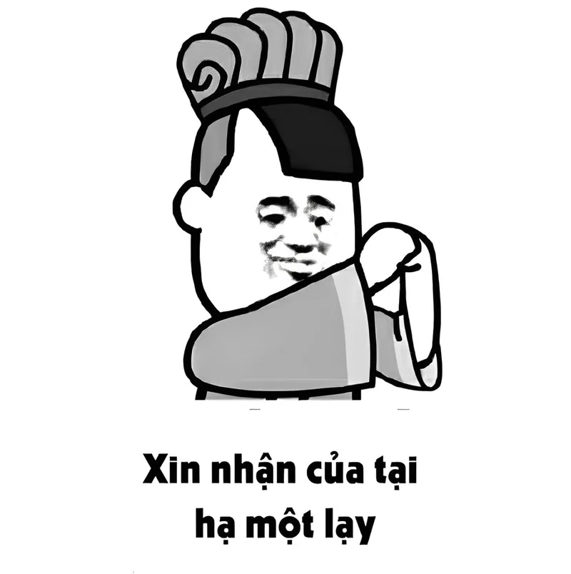 Meme chấp tay lạy, biểu tượng hài hước dành riêng cho những phút giây 