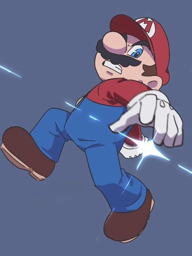 Mario 65 meme mang đến những tình huống thú vị và cực kỳ hài hước từ Mario!