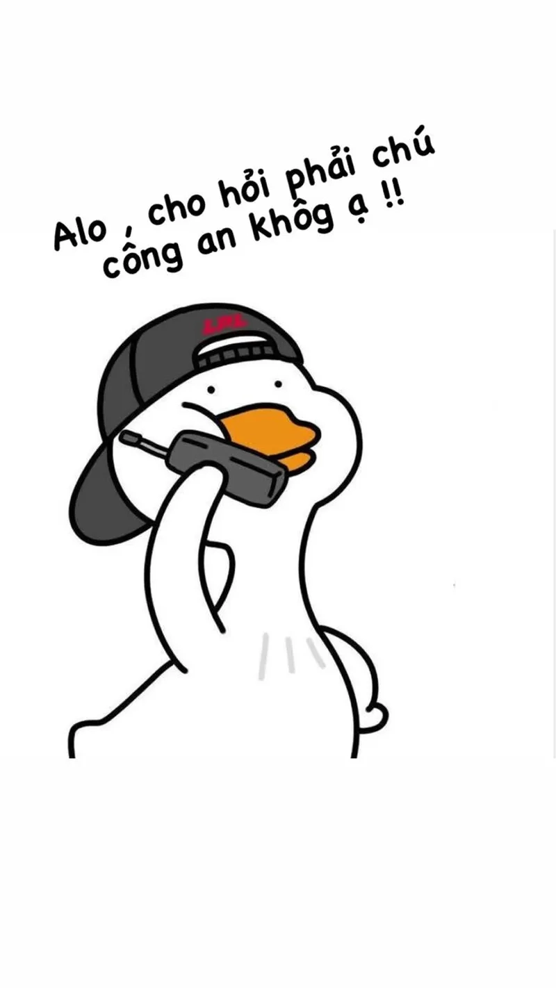 Vịt Donald meme dí dỏm, biểu tượng của sự hài hước toàn cầu.
