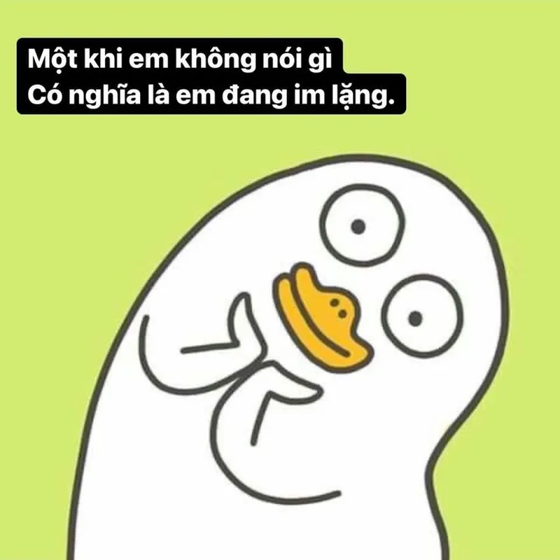 Bộ meme vịt cute ngộ nghĩnh, làm tan chảy mọi trái tim.