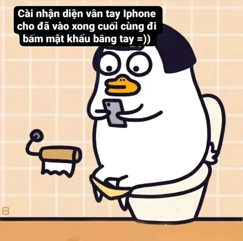 Ảnh con vịt meme hài hước, thêm gia vị vui nhộn cho cuộc sống.